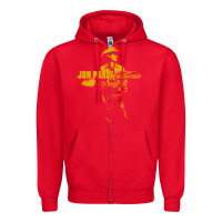 Red jon pardi cöüntry Zipper Hoodie - linhVisuals
