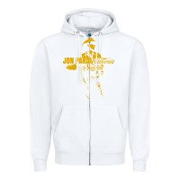 White jon pardi cöüntry Zipper Hoodie - linhVisuals