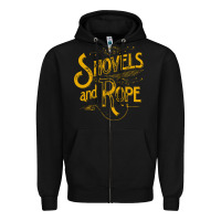 Black shovels & rope müsic Zipper Hoodie - linhVisuals