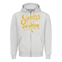 Dove Grey shovels & rope müsic Zipper Hoodie - linhVisuals