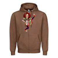 Chestnut weird al yankovic stand up comedy Zipper Hoodie - linhVisuals