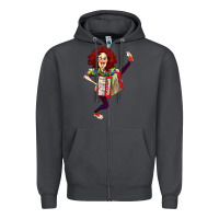 Smoke weird al yankovic stand up comedy Zipper Hoodie - linhVisuals