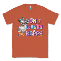 Copper Don't worry be happy Easter Classic Tee - CowGirlArtShop