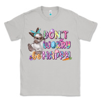 Moon Dust Don't worry be happy Easter Classic Tee - CowGirlArtShop