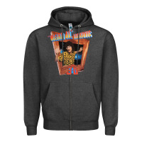 Charcoal Heather weird al yankovic stand up comedy Zipper Hoodie - linhVisuals
