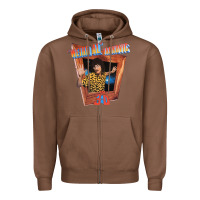 Chestnut weird al yankovic stand up comedy Zipper Hoodie - linhVisuals