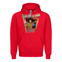 Red weird al yankovic stand up comedy Zipper Hoodie - linhVisuals