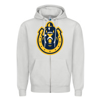 Dove Grey murray state racers Zipper Hoodie - linhVisuals