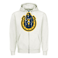 Oatmeal Heather murray state racers Zipper Hoodie - linhVisuals