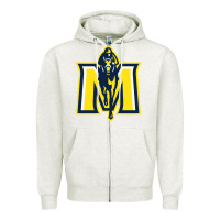 Oatmeal Heather murray state racers Zipper Hoodie - linhVisuals