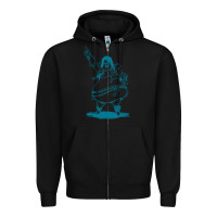 Black weird al yankovic stand up comedy Zipper Hoodie - linhVisuals