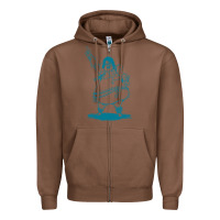 Chestnut weird al yankovic stand up comedy Zipper Hoodie - linhVisuals