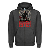 Charcoal Heather weird al yankovic stand up comedy Zipper Hoodie - linhVisuals