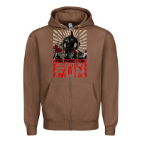 Chestnut weird al yankovic stand up comedy Zipper Hoodie - linhVisuals