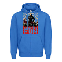 True Royal weird al yankovic stand up comedy Zipper Hoodie - linhVisuals