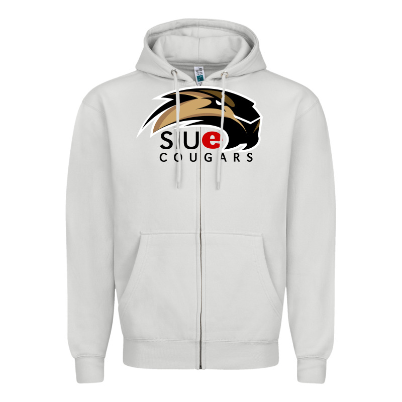 Siu Edwardsville Cougars Zipper Hoodie by linhVisuals | Teevron