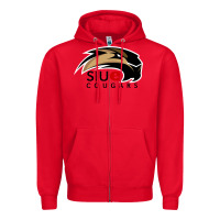 Red siu edwardsville cougars Zipper Hoodie - linhVisuals