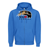 True Royal siu edwardsville cougars Zipper Hoodie - linhVisuals