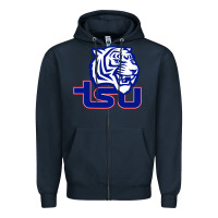 Navy tennessee state tigers Zipper Hoodie - linhVisuals