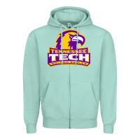 Seafoam tennessee tech golden Zipper Hoodie - linhVisuals