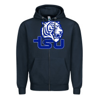 Navy tennessee state tigers Zipper Hoodie - linhVisuals