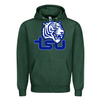 Sports Green tennessee state tigers Zipper Hoodie - linhVisuals