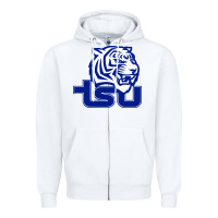 White tennessee state tigers Zipper Hoodie - linhVisuals