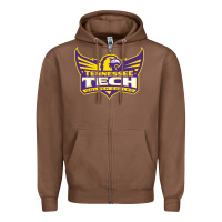 Chestnut tennessee tech golden Zipper Hoodie - linhVisuals