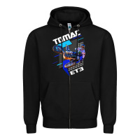Black eli et3 tomac pullover hoodie Zipper Hoodie - linhVisuals