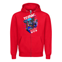 Red eli et3 tomac pullover hoodie Zipper Hoodie - linhVisuals