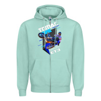 Seafoam eli et3 tomac pullover hoodie Zipper Hoodie - linhVisuals