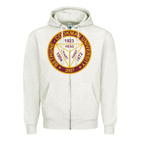 Oatmeal Heather bethune cookman Zipper Hoodie - linhVisuals