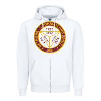 White bethune cookman Zipper Hoodie - linhVisuals