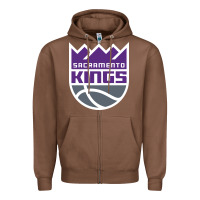 Chestnut sacramento Zipper Hoodie - linhVisuals