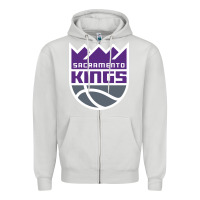 Dove Grey sacramento Zipper Hoodie - linhVisuals