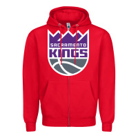 Red sacramento Zipper Hoodie - linhVisuals