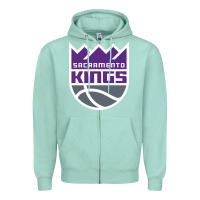 Seafoam sacramento Zipper Hoodie - linhVisuals