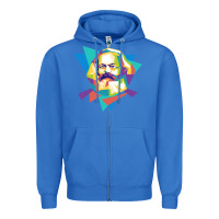True Royal karl marx get vintage Zipper Hoodie - linhVisuals