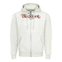 Oatmeal Heather blackfoot Zipper Hoodie - linhVisuals