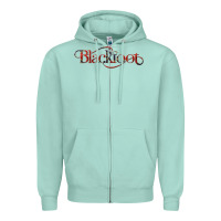Seafoam blackfoot Zipper Hoodie - linhVisuals