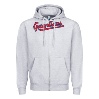 Heather Grey GUARDIANS Zipper Hoodie - linhVisuals