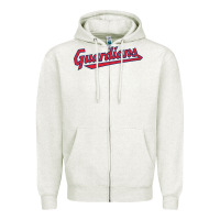 Oatmeal Heather GUARDIANS Zipper Hoodie - linhVisuals
