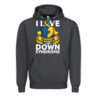 Smoke down syndrome awareness month special needs love Zipper Hoodie - linhVisuals