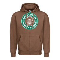 Chestnut have coffee, watch radar new Zipper Hoodie - linhVisuals