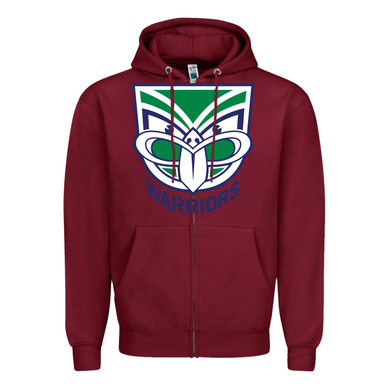 Suitable-new-zealand-warriors-pen Zipper Hoodie by linhVisuals | Teevron