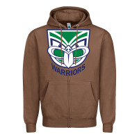 Chestnut suitable-new-zealand-warriors-pen Zipper Hoodie - linhVisuals