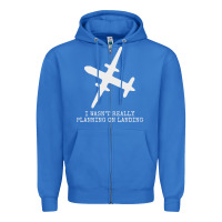 True Royal sky king Zipper Hoodie - linhVisuals