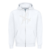White sky king Zipper Hoodie - linhVisuals