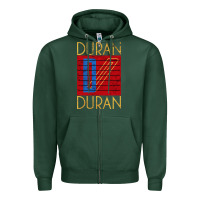 Sports Green Dürän dürän 01 Zipper Hoodie - linhVisuals