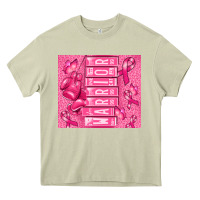 Mossy warrior breast cancer Heavy Core Tee - RanaPortraitStore